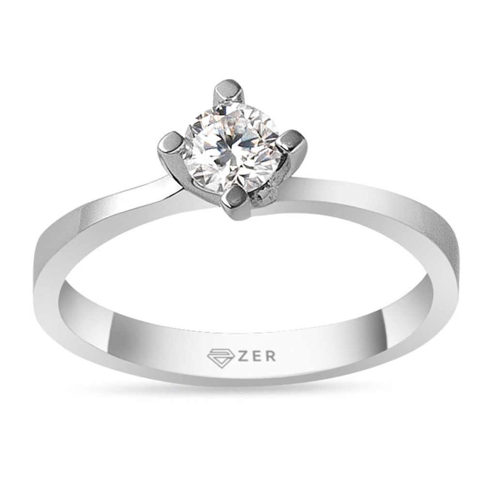 0,30 Carat Solitaire Diamond Ring
