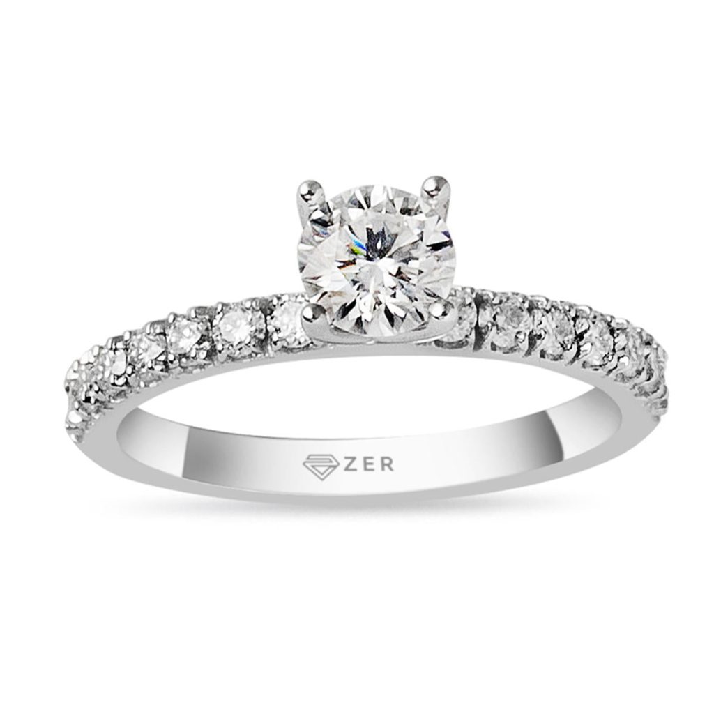 0,55 Carat Solitaire Diamant Bague