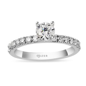 0,55 Carat Solitaire Diamond Ring
