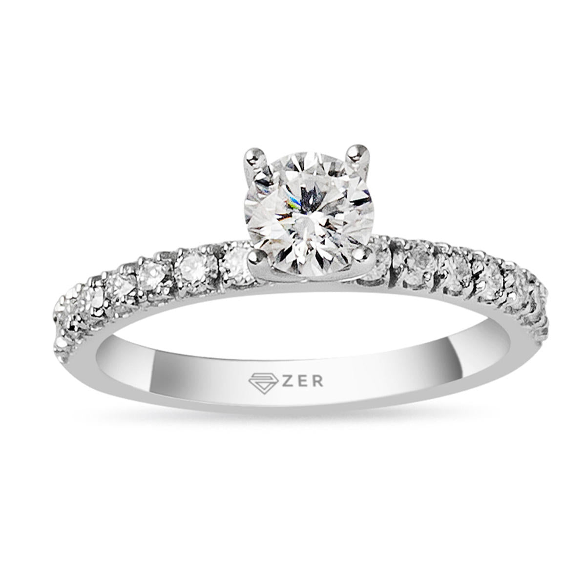 0,55 Carat Solitaire Diamond Ring