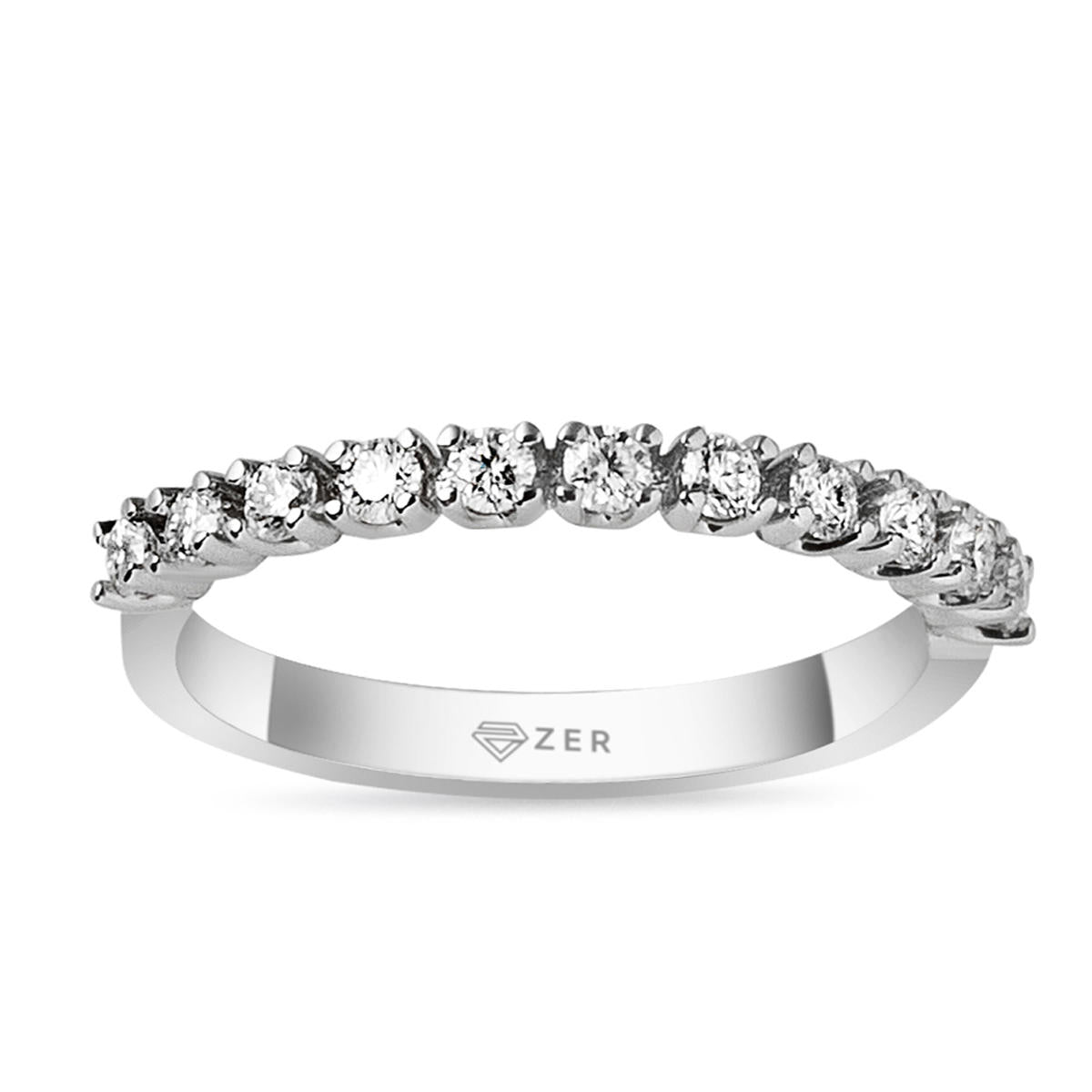0,30 Carat Half-Turn Diamond Ring