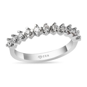 0,30 Carat Half-Turn Diamond Ring