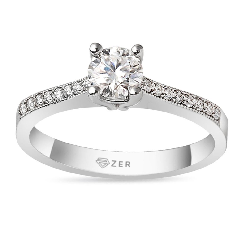0,50 Carat Solitaire Diamond Ring