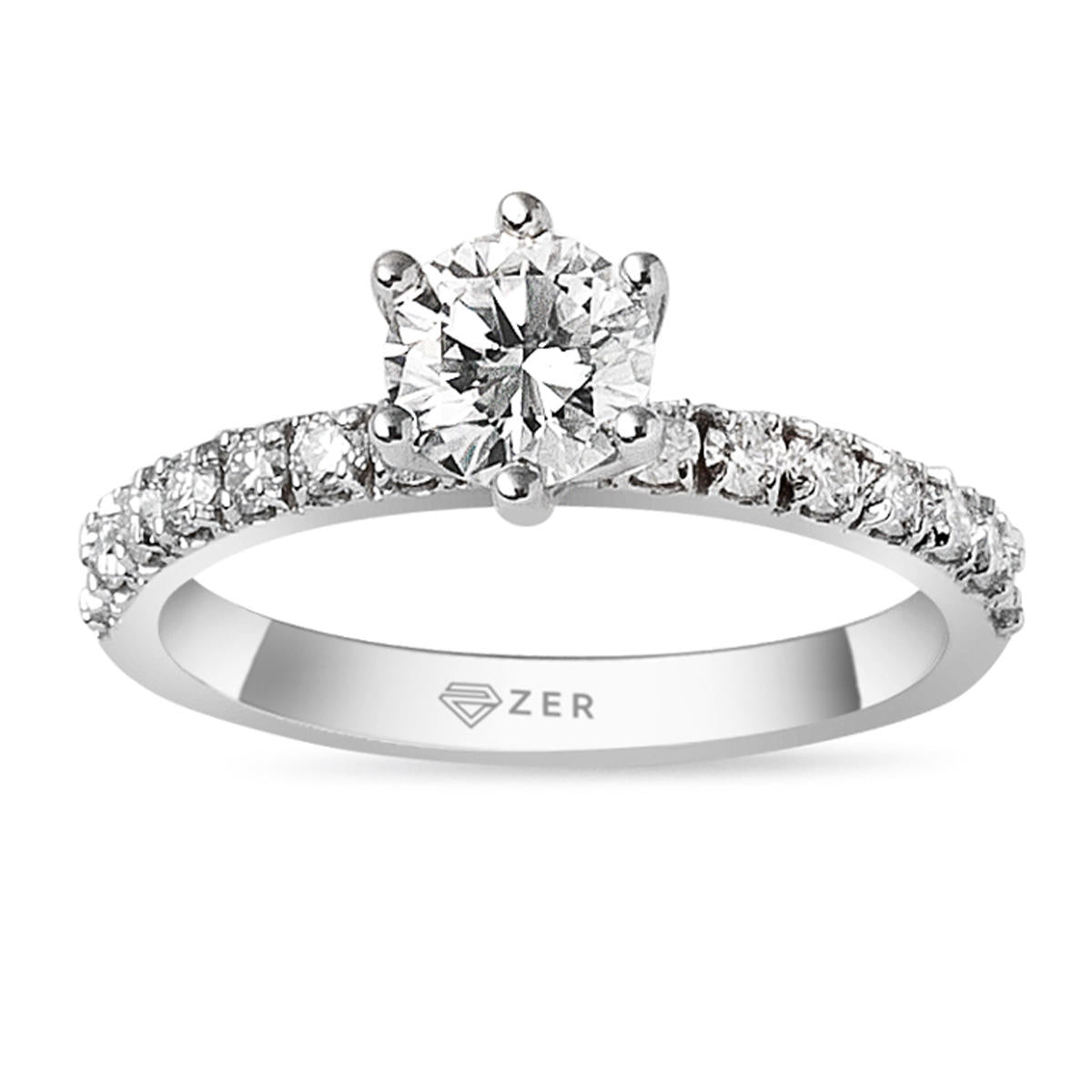 0,50 Carat Solitaire Diamond Ring