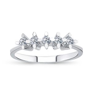 0,14 Carat 5 Taş Diamond Ring