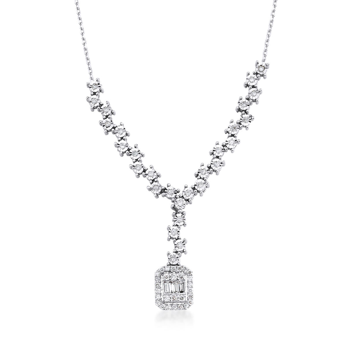 0,30 Carat Baguette Diamond Gerdanlık