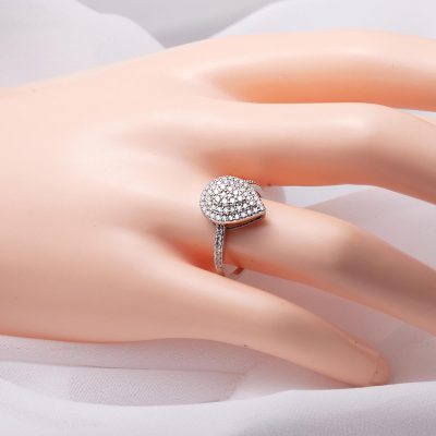 0,52 Karat Drop Diamond Ring - 14K - 2.69g - EZ Gold