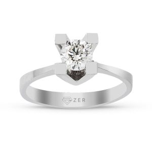 0,50 Carat Solitaire Diamond Ring