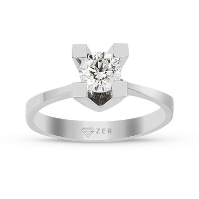0,50 Carat Solitaire Diamant Bague