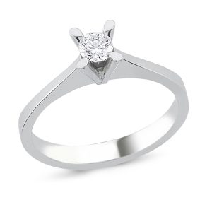 0,11 Carat Solitaire Diamant Bague