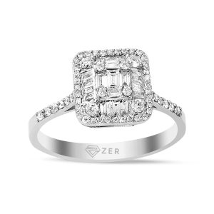 0,52 Ct. Baguette Diamondlı Ring