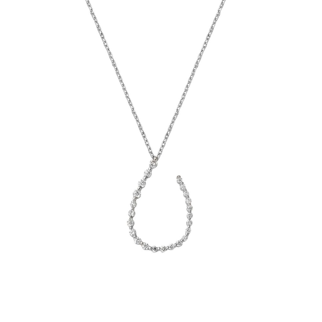 0,15 Carat Goutte Design Diamant Collier