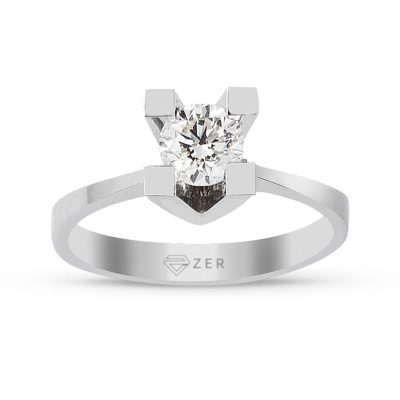 0,40 Carat Solitaire Diamond Ring