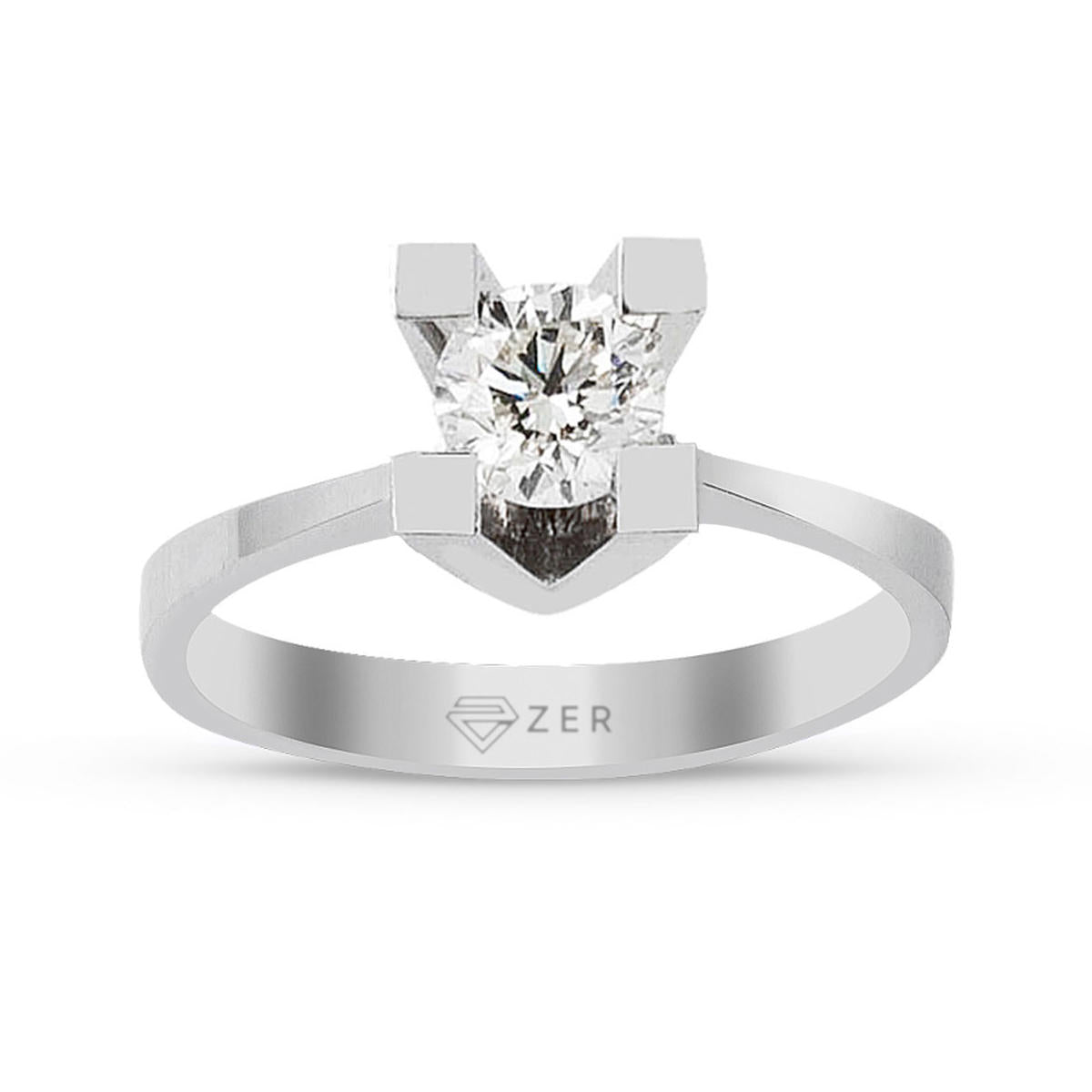 0,40 Carat Solitaire Diamond Ring