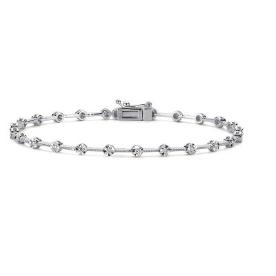 Cascade de Lumière 0,13 Carat Diamantlı Bracelet